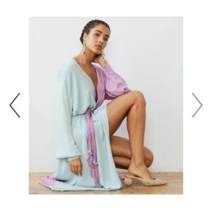 Choosy Flip Side Dress in Mint Lilac | XSmall